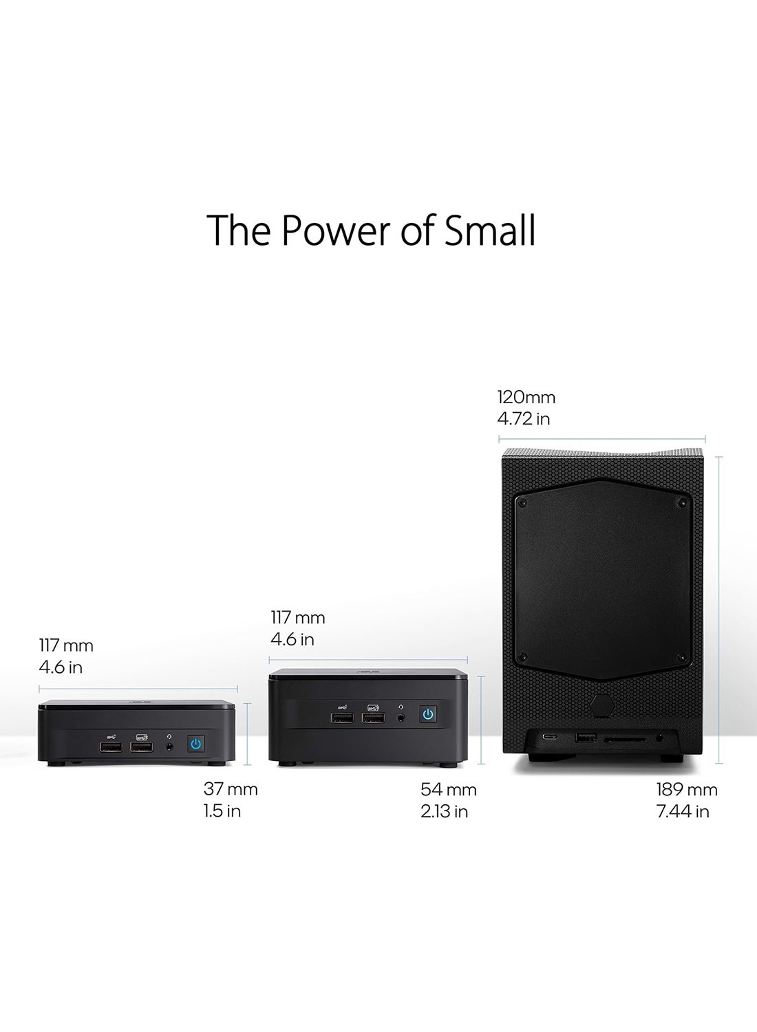 NUC 12pro Mini PC, RNUC12WSHI700002I Intel Core i7-1260P Intel Iris Xe, 2x DDR4 SO-DIMM, M.2 22x80 NVMe SSD, no OS/EU Cord, Tall Kit | 90AR00E1-M000J0 Black
