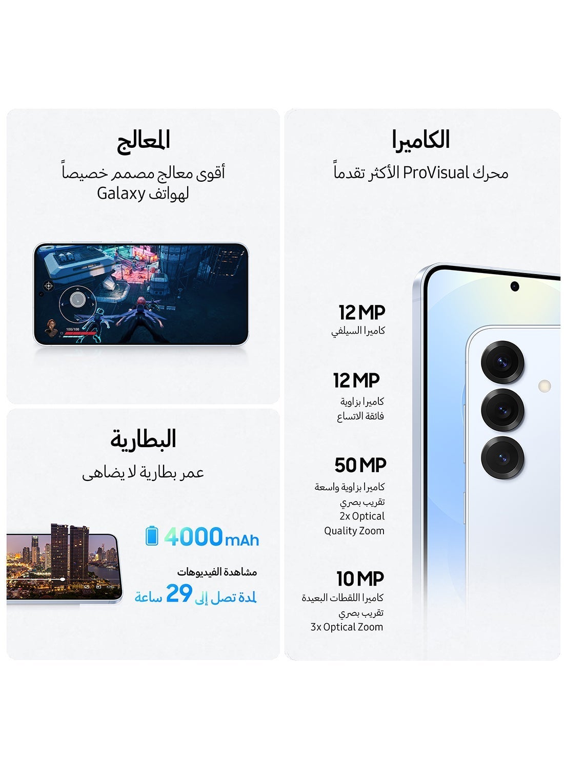 Galaxy S25 Ultra AI Dual SIM Titanium Silverblue 12GB RAM 512GB 5G - Middle East Version