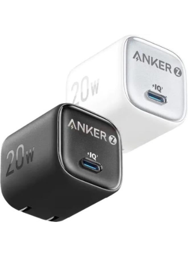 Zolo 20w -Nano III Fast Charger for iPhone 15-16 Series, PPS, PIQ 3.0, Foldable, 20w
