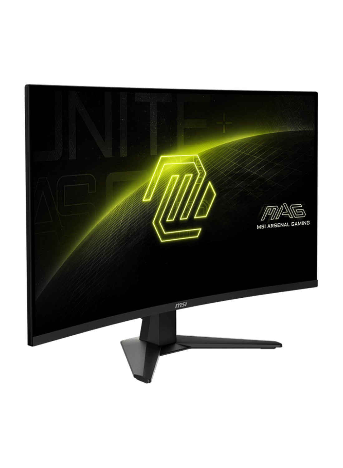 MAG 32C6X Curved Gaming Monitor, 32" VA Display, FHD Resolution, 250Hz (OC) Refresh Rate, 1ms (MPRT) Response Time, Adaptive Sync Technology, 1500R Curvature, 9S6-3DD41M-018 Black Black