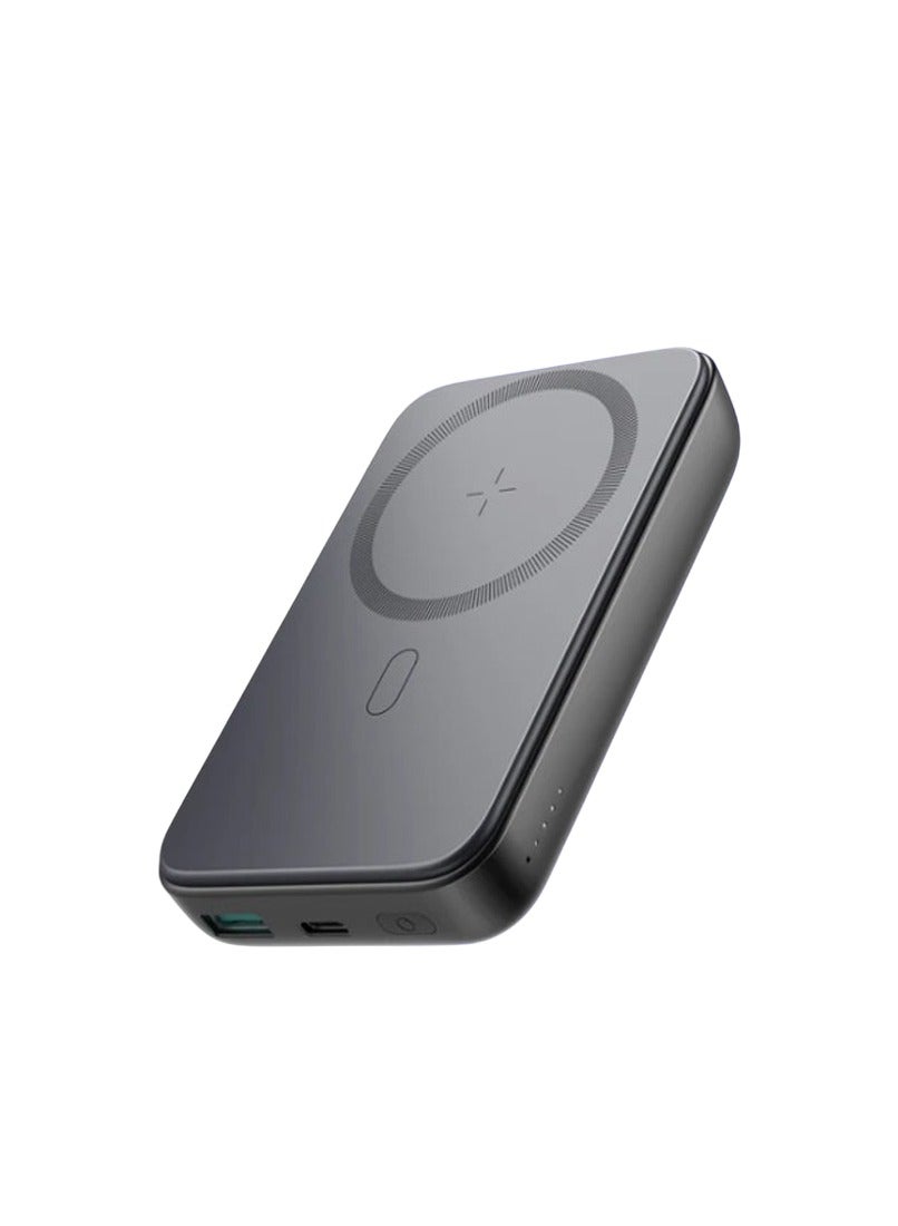 10000 mAh The Joyroom W020 Power Bank is a sleek and reliable portable charger designed to keep your devices powered up on the go. With its high capacity and user-friendly features, it is an essential accessory for modern lifestyles black