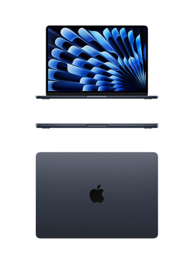 New 2025 MacBook Air MW1M3 15-Inch Display, Apple M4 Chip 10-Core CPU 10-Core GPU Processor/16GB RAM/512GB SSD/macOS(International Version) Midnight