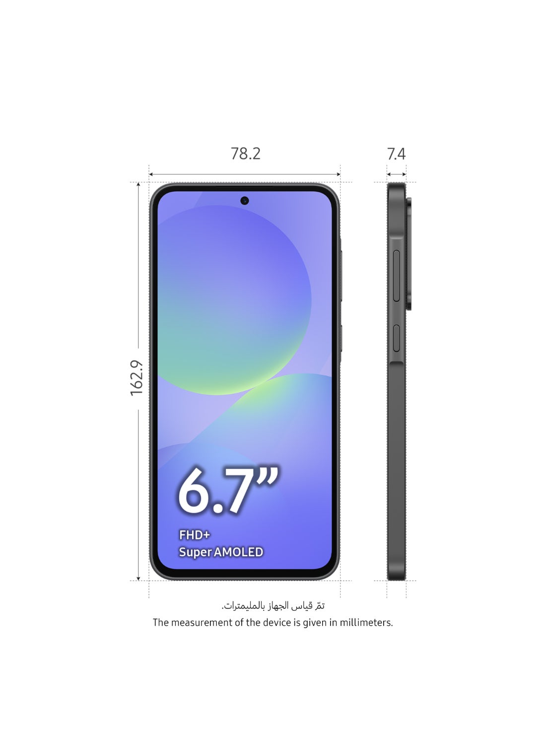 Galaxy A36 5G Dual SIM Awesome Black 8GB RAM 256GB - Middle East Version