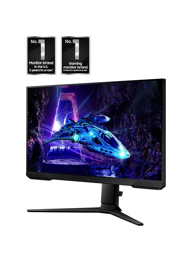 32 inch Odyssey G3 G30D Gaming Monitor (1920x1080) FHD With 180Hz Refresh Rate, 1ms Response Time, Virtual Aim point, Black Equalizer, Eye Saver Mode, 3 side borderless, x2 HDMI & AMD FreeSync, HAS(Tilt, Swivel, Pivot) | LS32DG302EMXUE Black