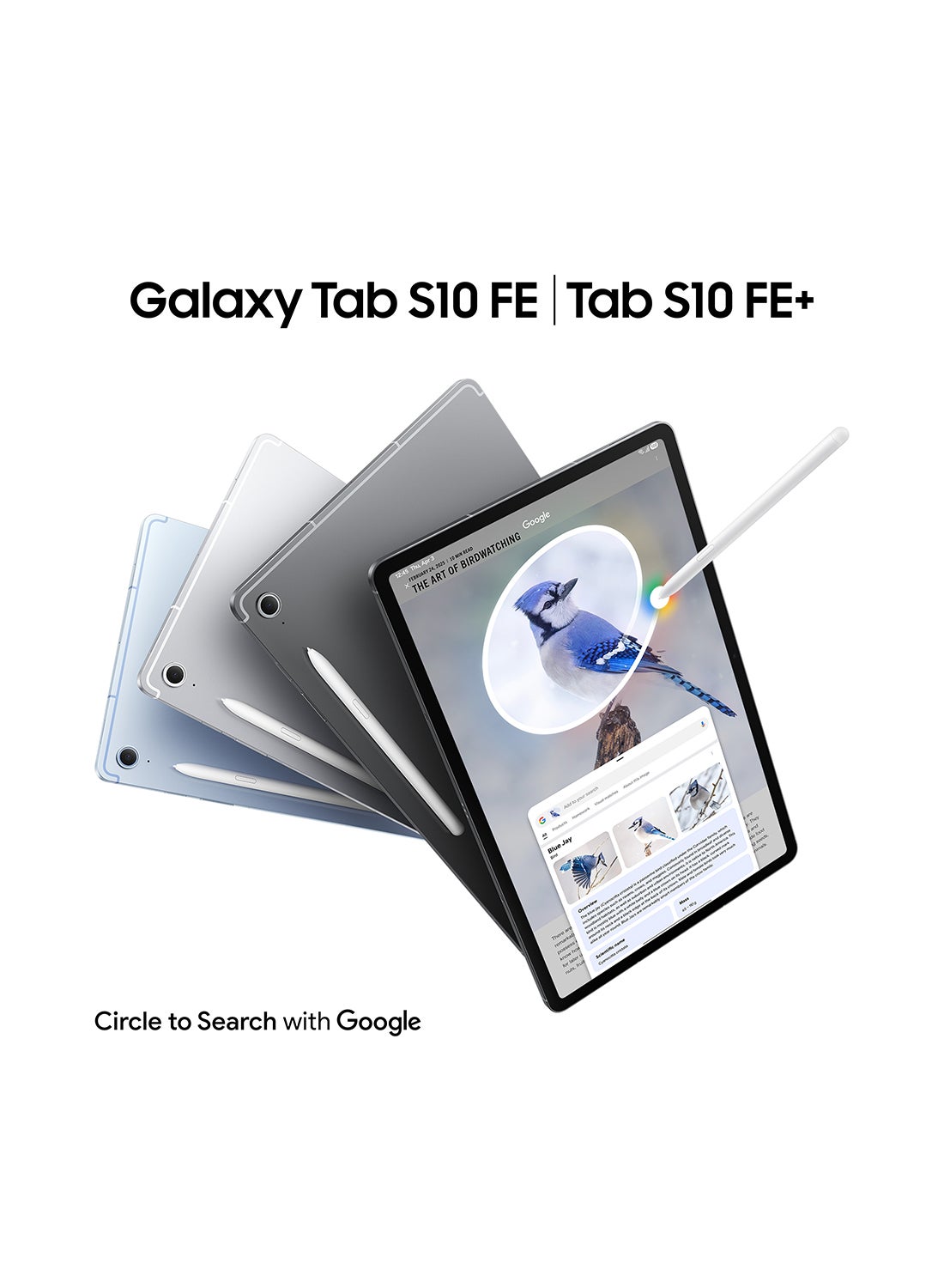 Galaxy Tab S10 FE Plus Blue 8GB RAM 128GB Wifi - Middle East Version