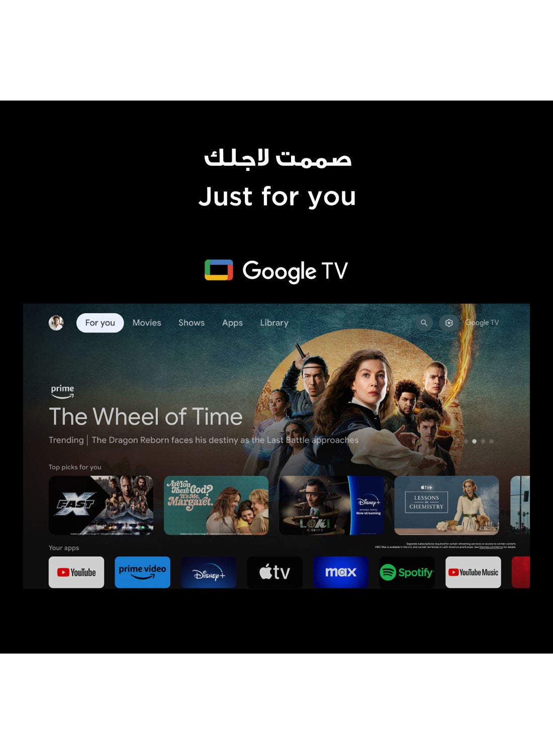 55-Inch P6K LED 4K UHD HDR Smart TV |Google TV, 60Hz, HDR 10, AiPQ Processor, Dolby Audio, MEMC, HDMI 2.1, Bluetooth 5.2, WiFi 5, Bezel-less Design, (2025 Model) 55P6K Black