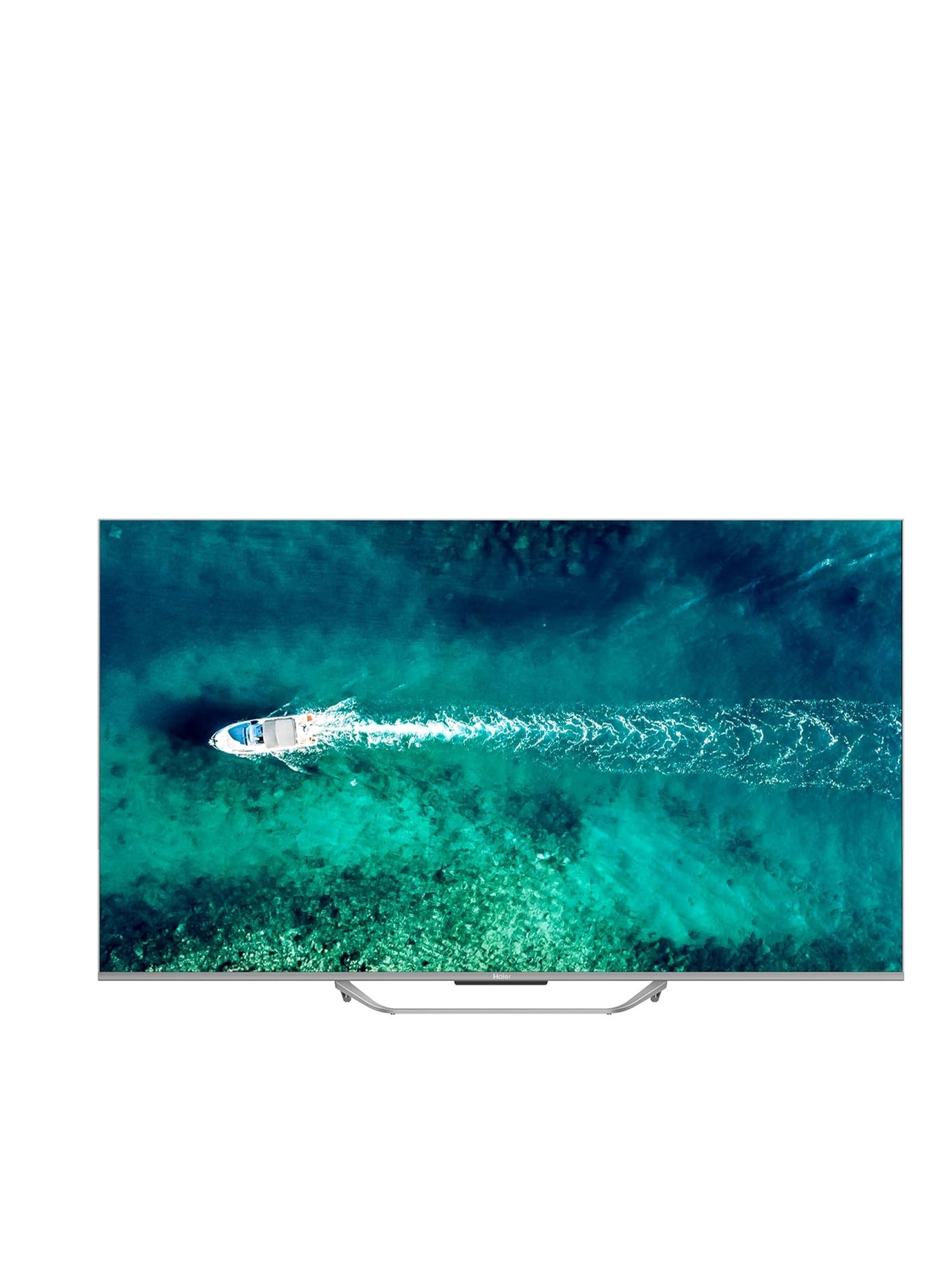 Haier 65 Inch 4K QLED Smart Google TV-Gaming 144 Hz-MEMC/VRR/ALLM 3+32GB RAM/ROM-Hands Free Voice Control H65S90EU black