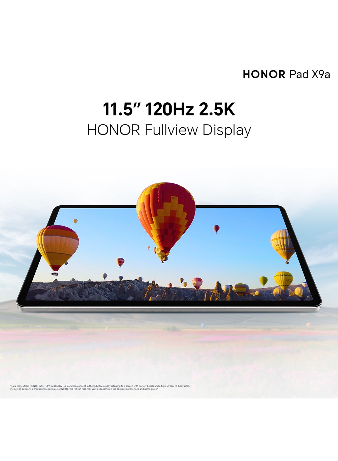 Pad X9a 11.5 Inch Grey 8GB RAM 128GB WiFi With Free Protective Flip Cover - Middle East Version