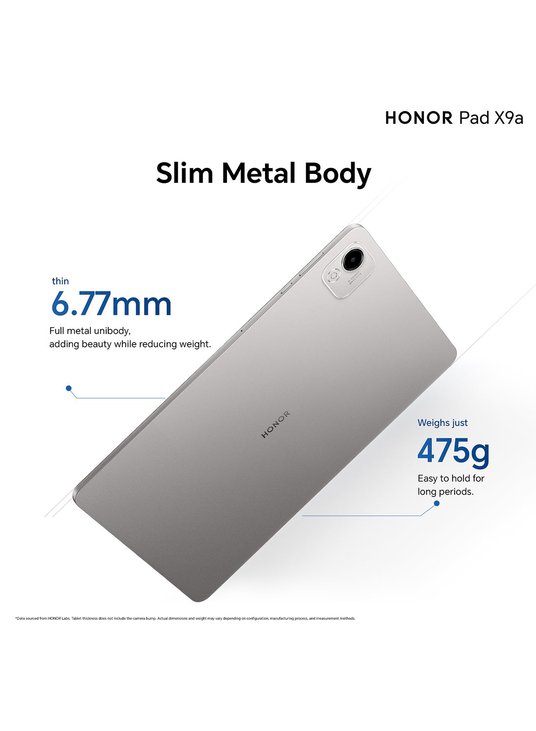 Pad X9a 11.5 Inch Grey 8GB RAM 128GB WiFi With Free Protective Flip Cover - Middle East Version