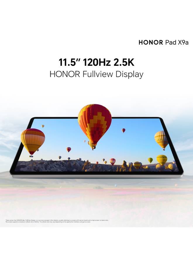 Pad X9a 11.5 Inch Grey 8GB RAM 128GB LTE With Free Protective Flip Cover - Middle East Version
