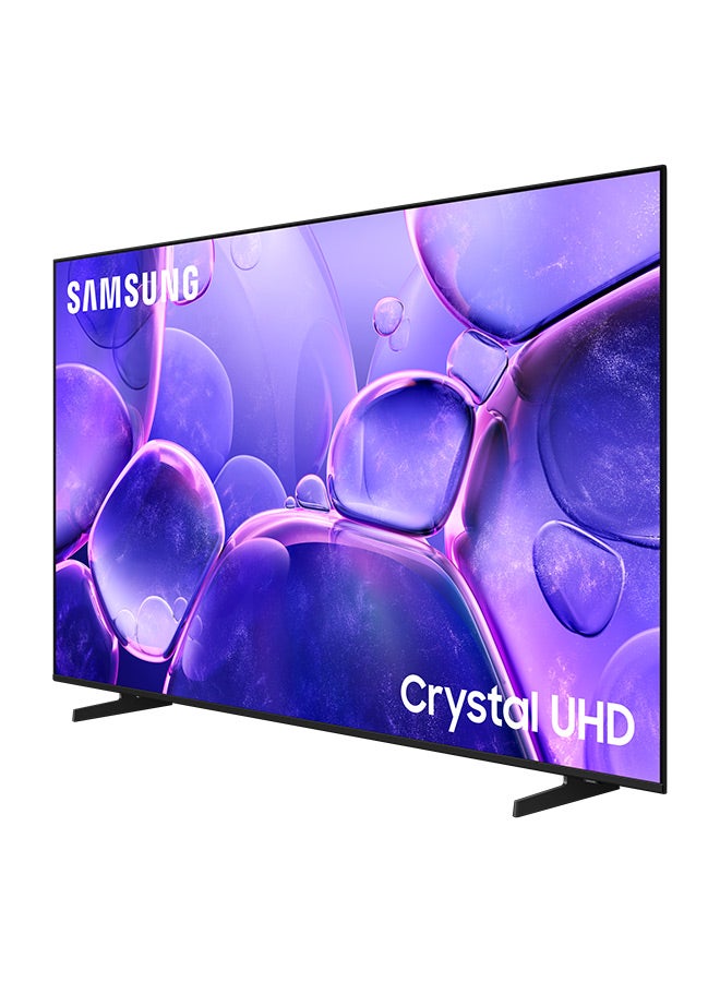 75 Inch Crystal UHD TV, U8000F, 4K, 50Hz, Crystal Processor 4K, Model Year 2025, Operating System Tizen, MetalStream Design, Knox Security, Endless Free Content, Smart TV, UA75U8000FUXZN (2025 - UAE Version), U8000F BLACK