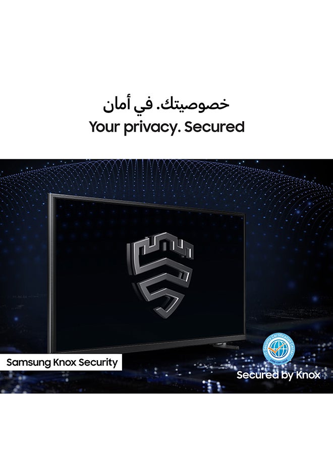 75 Inch Crystal UHD TV, U8000F, 4K, 50Hz, Crystal Processor 4K, Model Year 2025, Operating System Tizen, MetalStream Design, Knox Security, Endless Free Content, Smart TV, UA75U8000FUXZN (2025 - UAE Version), U8000F BLACK
