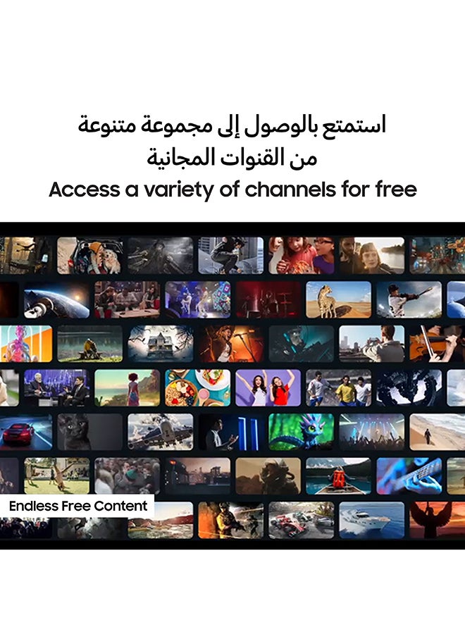 75 Inch Crystal UHD TV, U8000F, 4K, 50Hz, Crystal Processor 4K, Model Year 2025, Operating System Tizen, MetalStream Design, Knox Security, Endless Free Content, Smart TV, UA75U8000FUXZN (2025 - UAE Version), U8000F BLACK