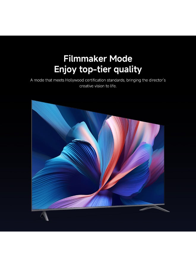 TV A Pro 55" 2026 | Google TV | 4K QLED Display | Dolby Audio, DTS-X, And DTS Virtual:X | Premium Metal Finish| 360° Bluetooth Remote Control L55MB-APME black