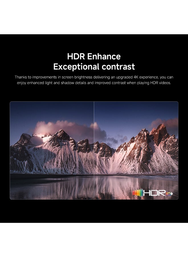 TV A Pro 55" 2026 | Google TV | 4K QLED Display | Dolby Audio, DTS-X, And DTS Virtual:X | Premium Metal Finish| 360° Bluetooth Remote Control L55MB-APME black
