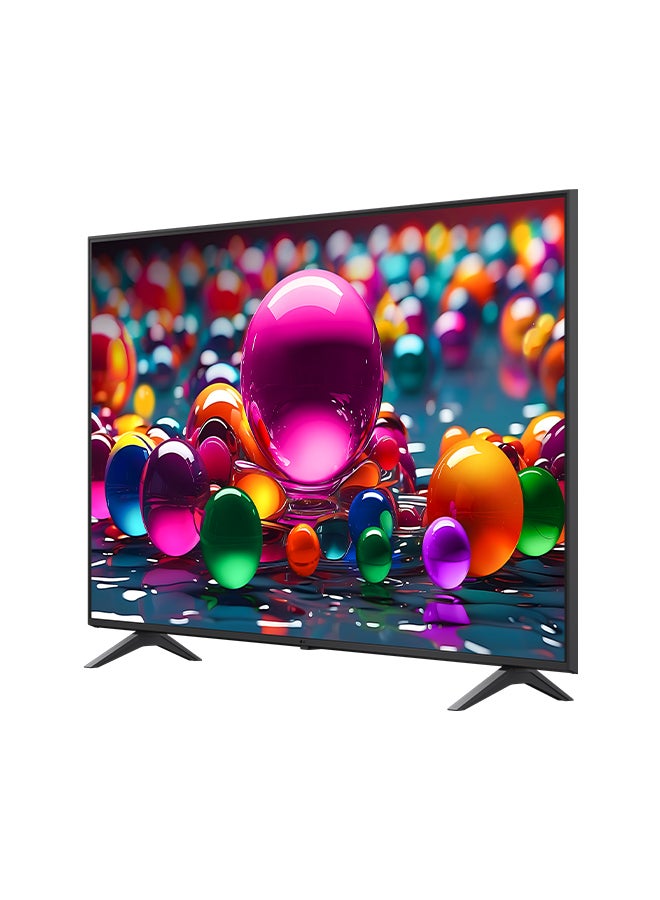 75 inch UHD AI UA85 4K Smart TV, 60Hz, AI Voice ID AI Search HDR10 Pro Home Hub, WebOS25, Model Year 2025 - 75UA85006LA Black