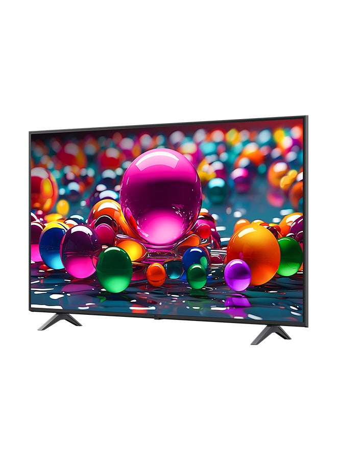 75 inch UHD AI UA85 4K Smart TV, 60Hz, AI Voice ID AI Search HDR10 Pro Home Hub, WebOS25, Model Year 2025 - 75UA85006LA Black