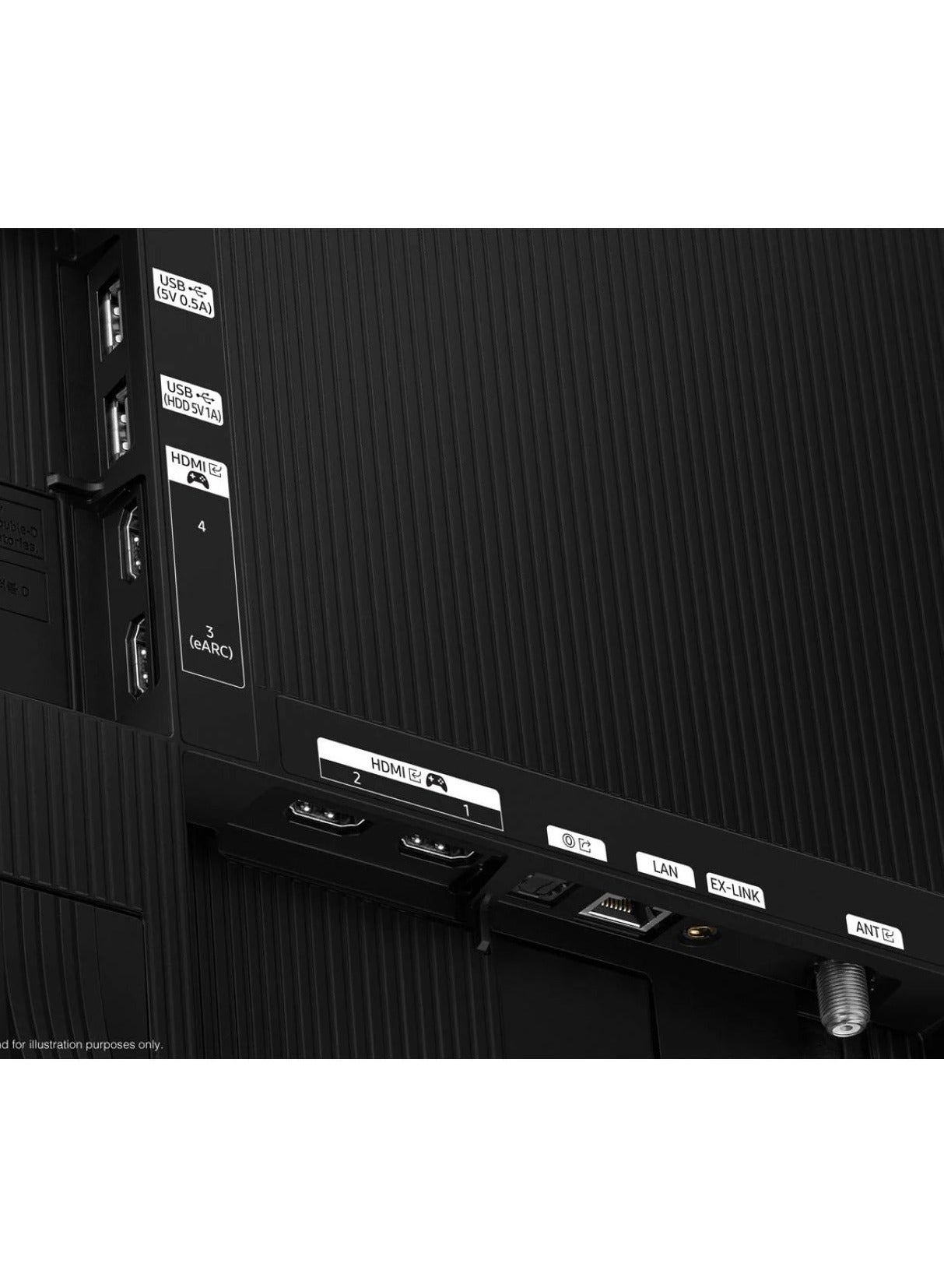 65″ OLED 4K Smart TV, NQ4 AI Gen2 Processor (Vision AI), OLED HDR, Dolby Atmos, Tizen OS (2025), Black – QA65S85FAEXEG QA65S85FAEXEG Graphite Black