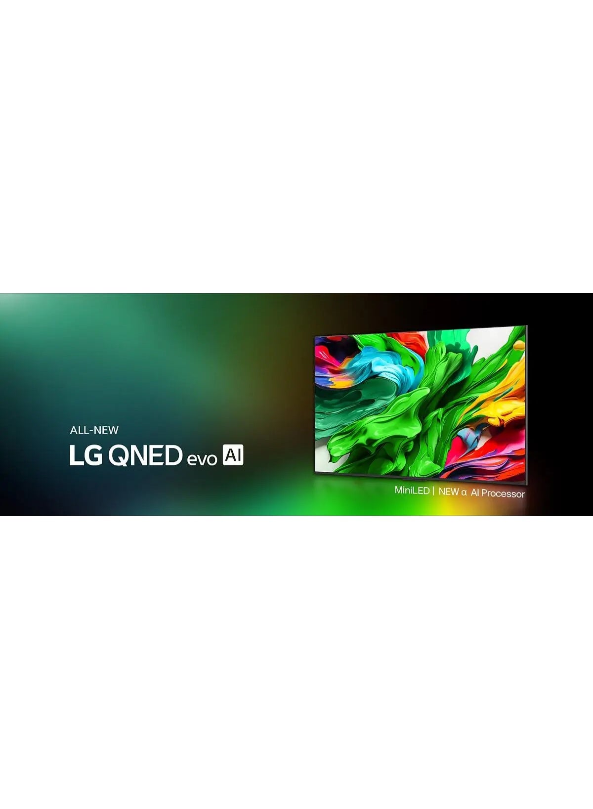 55 inch QNED 4K Smart TV 55QNED86A6A black