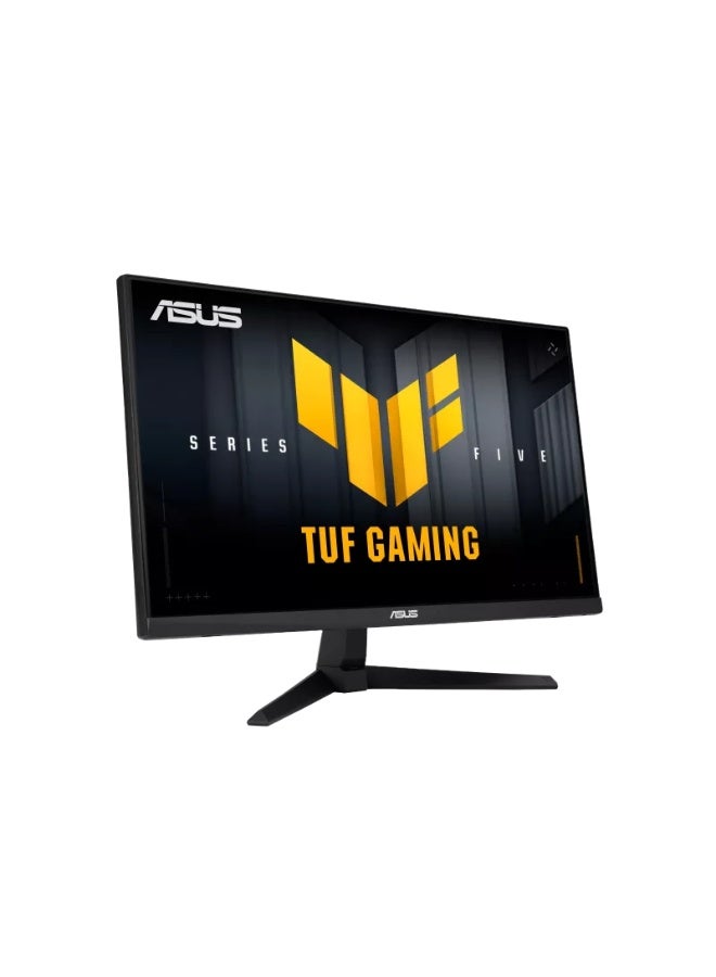 27 Inch TUF Gaming 1080P Fast IPS Gaming Monitor, 240Hz, 0.3ms GTG, G-SYNC Compatible & FreeSync Premium, ELMB Sync, 99% sRGB, Gaming AI, DisplayWidget Center, Tilt Swivel Pivot Height Adjustable Stand VG279QM5A black
