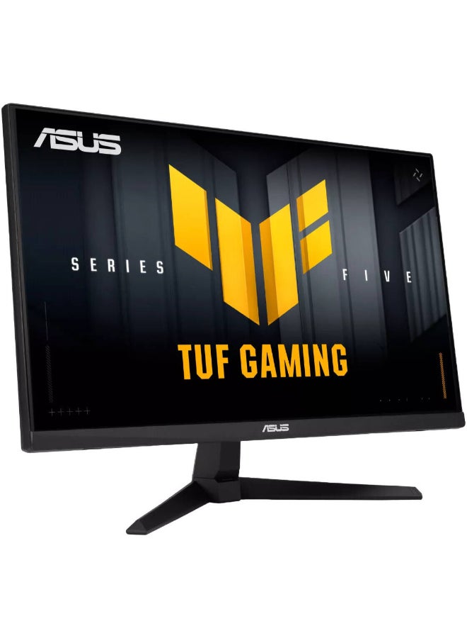 TUF Gaming VG249QM5A 23.8" FHD 240Hz 0.3ms Fast IPS Gaming Monitor, G-SYNC Compatible, FreeSync Premium, ELMB SYNC, 99% sRGB, HDR10, Gaming AI, DisplayWidget Center, 2x HDMI 2.0, DisplayPort 1.4, Tilt-Adjustable Stand, VESA Mountable, Black | 90LM0BA0-B01171 black