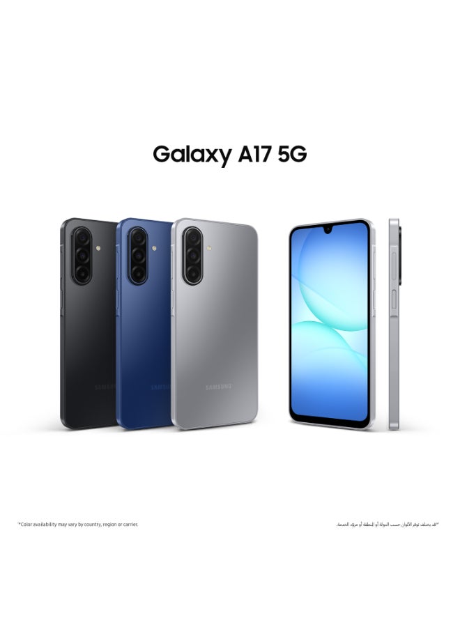 Galaxy A17 Dual SIM Black 8GB 256GB 5G - Middle East Version