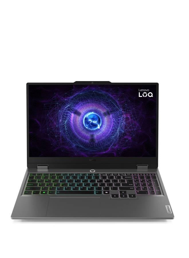 (Upgraded Version) Lenovo LOQ 15IRX9 Gaming Laptop with LA1 Ai Chip | NVIDIA GeForce RTX 3050 6GB | Intel 13th Gen i7-13650HX | 15.6 Inch FHD IPS 144Hz 100% sRGB with G-Sync | 24GB DDR5 RAM | 512GB PCIe SSD | FHD Camera| Backlit Keyboard | Wi-Fi 6 | Luna Grey English/Arabic Luna Grey English/Arabic Luna Grey