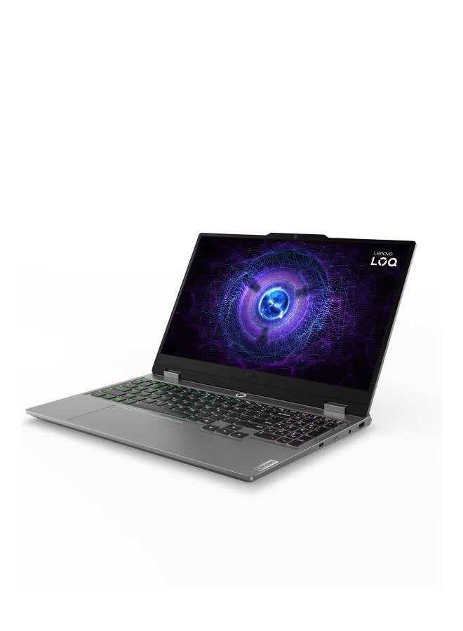 (Upgraded Version) Lenovo LOQ 15IRX9 Gaming Laptop with LA1 Ai Chip | NVIDIA GeForce RTX 3050 6GB | Intel 13th Gen i7-13650HX | 15.6 Inch FHD IPS 144Hz 100% sRGB with G-Sync | 24GB DDR5 RAM | 512GB PCIe SSD | FHD Camera| Backlit Keyboard | Wi-Fi 6 | Luna Grey English/Arabic Luna Grey English/Arabic Luna Grey