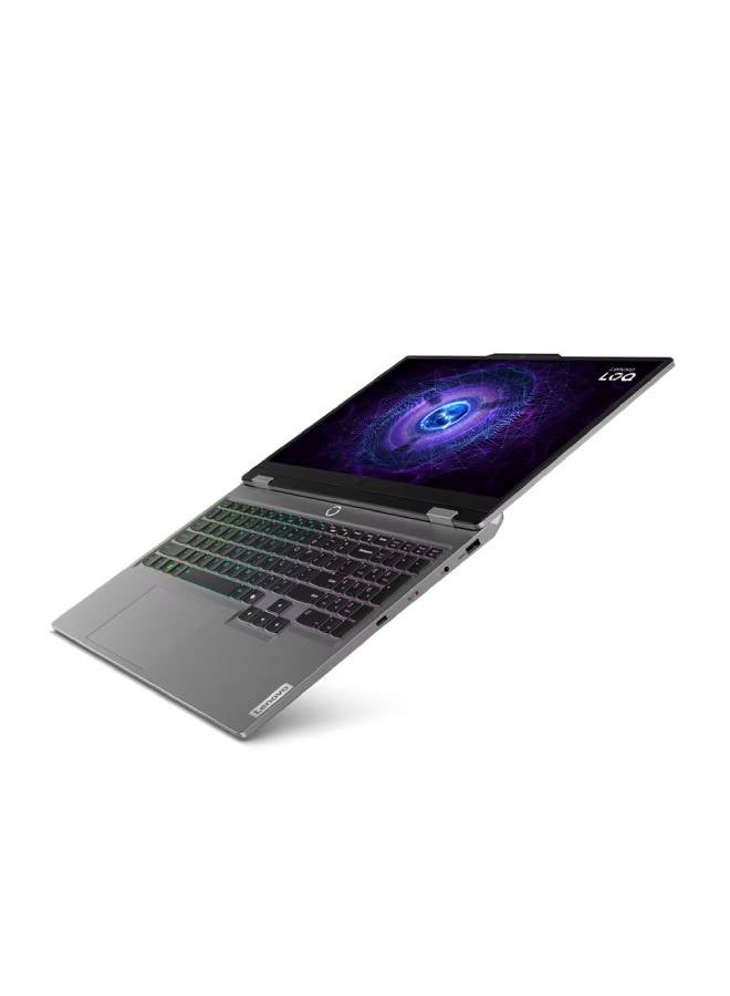 (Upgraded Version) Lenovo LOQ 15IRX9 Gaming Laptop with LA1 Ai Chip | NVIDIA GeForce RTX 3050 6GB | Intel 13th Gen i7-13650HX | 15.6 Inch FHD IPS 144Hz 100% sRGB with G-Sync | 24GB DDR5 RAM | 512GB PCIe SSD | FHD Camera| Backlit Keyboard | Wi-Fi 6 | Luna Grey English/Arabic Luna Grey English/Arabic Luna Grey