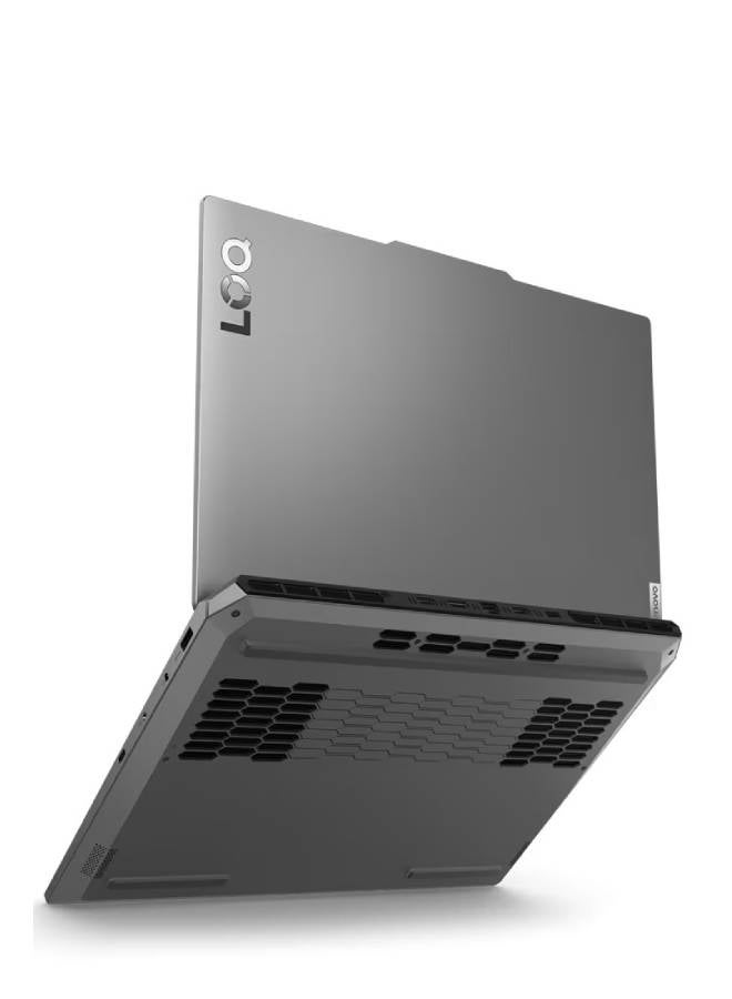 (Upgraded Version) Lenovo LOQ 15IRX9 Gaming Laptop with LA1 Ai Chip | NVIDIA GeForce RTX 3050 6GB | Intel 13th Gen i7-13650HX | 15.6 Inch FHD IPS 144Hz 100% sRGB with G-Sync | 24GB DDR5 RAM | 512GB PCIe SSD | FHD Camera| Backlit Keyboard | Wi-Fi 6 | Luna Grey English/Arabic Luna Grey English/Arabic Luna Grey