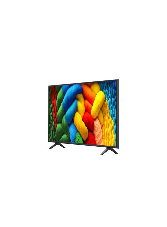 LG TV 50" Nano cell 4K Smart AI Magic Remote webOS25 (2025) - 50NANO80A6A 50NANO80A6A Black