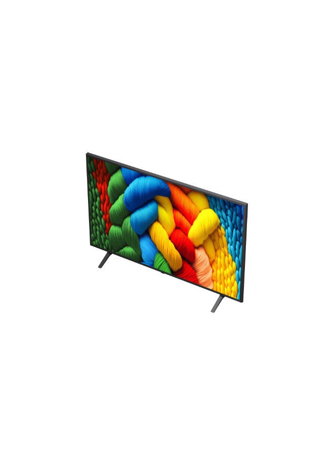 LG TV 50" Nano cell 4K Smart AI Magic Remote webOS25 (2025) - 50NANO80A6A 50NANO80A6A Black