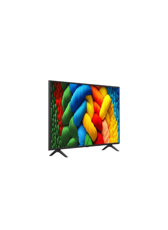 LG TV 50" Nano cell 4K Smart AI Magic Remote webOS25 (2025) - 50NANO80A6A 50NANO80A6A Black