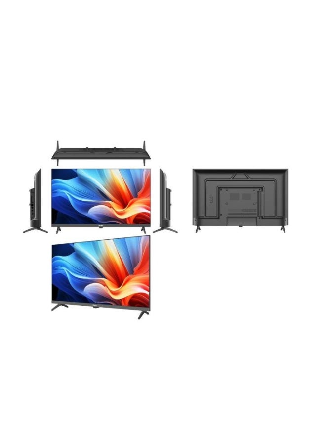 32 Inch HD Smart LED Frameless TV -  in Receiver - H32K80EU Black