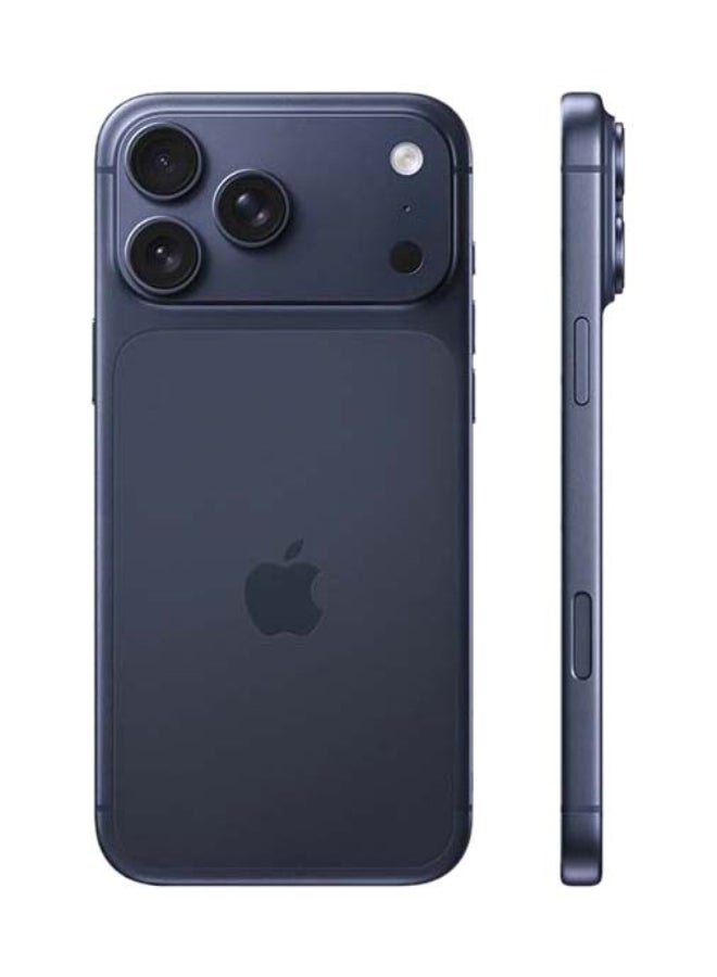 iPhone 17 Pro Max 256GB (Nano SIM + eSIM) Deep Blue 5G  With FaceTime - International Version