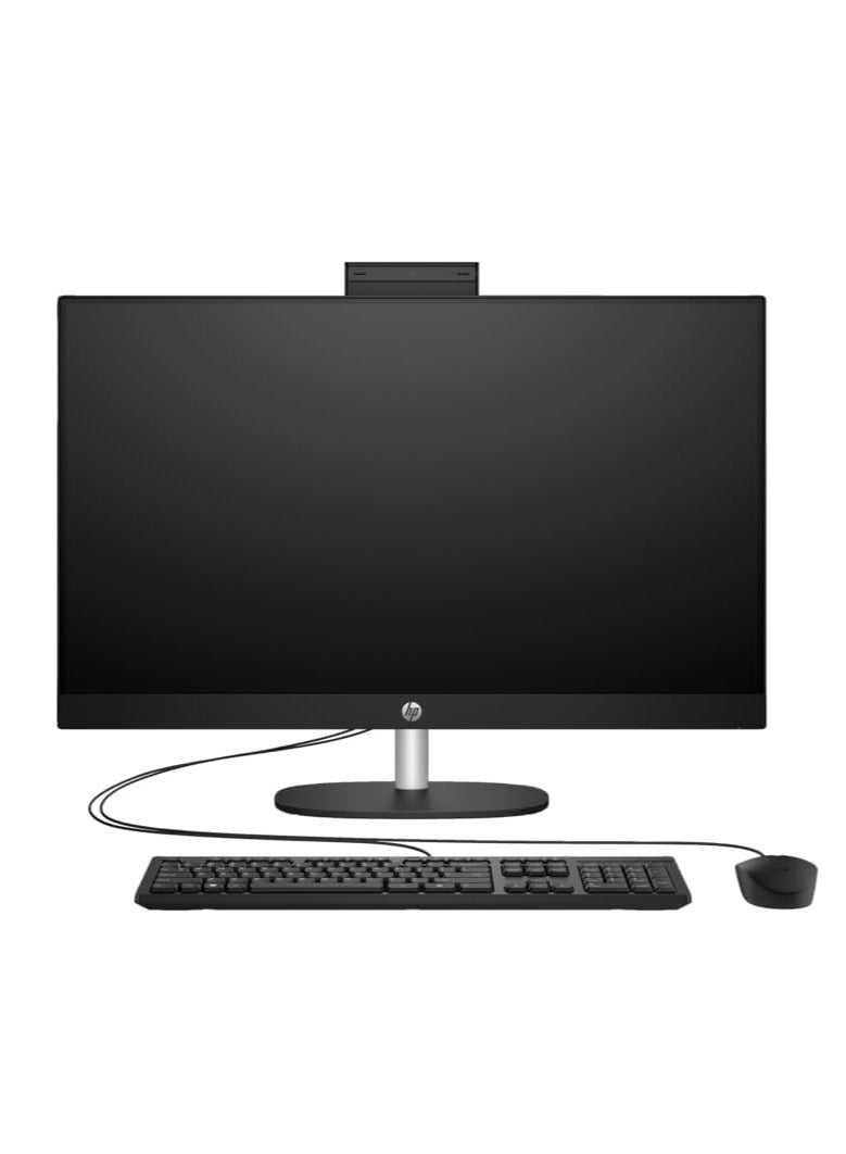 HP All-in-One PC 27-CR0086nh (91H75EA) – Intel Core i7-1355U, 32GB RAM, 1TB SSD, 27" FHD Display, Windows 11 Pro, Black English black