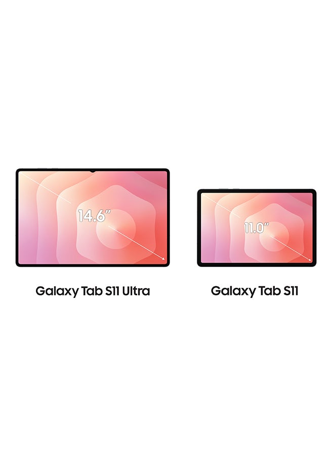 Galaxy Tab S11 AI Tablet Gray WiFi 12GB RAM 256GB - Middle East Version