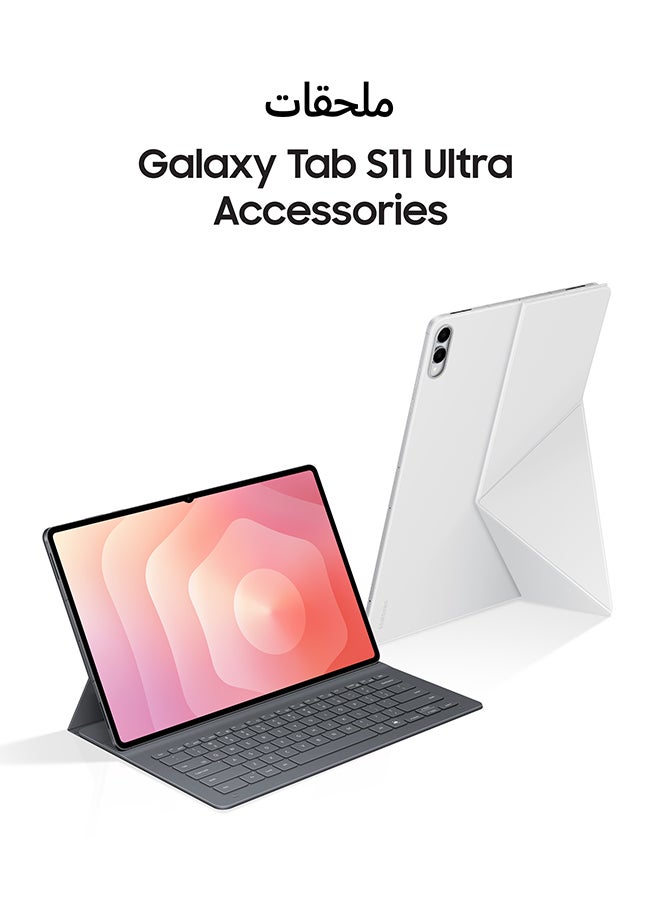 Galaxy Tab S11 Ultra AI Tablet Silver 5G 12GB RAM 512GB - Middle East Version