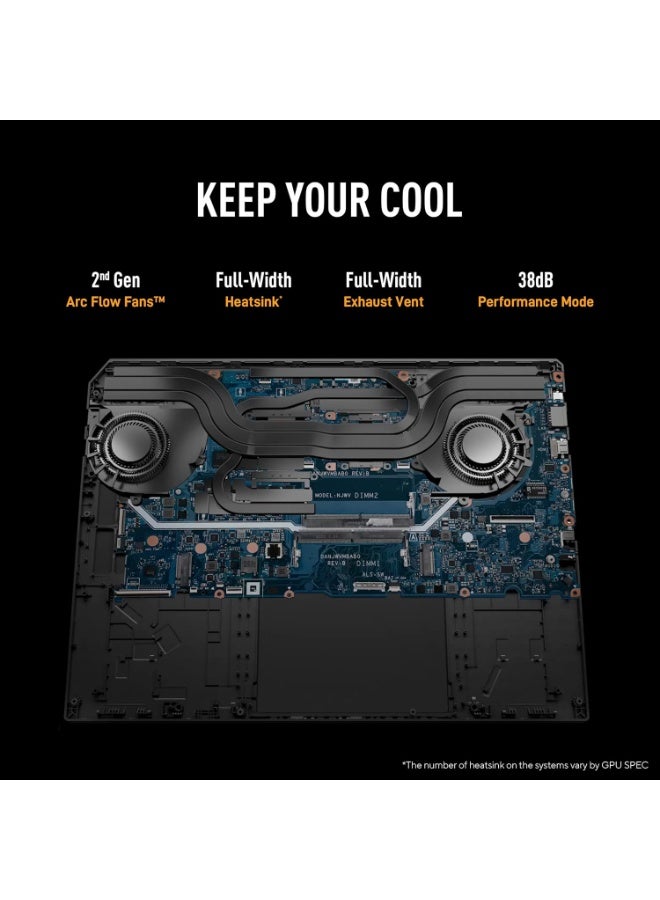 (Upgraded Version) TUF Gaming F16 FX608JMR 16" WUXGA Display 165Hz Gaming Laptop – Intel Core i7-14650HX 32GB DDR5 RAM 1TB PCIe SSD NVIDIA GeForce RTX 5060 8GB Windows 11 Home + MS Office 365 Free English Jasper English Jasper