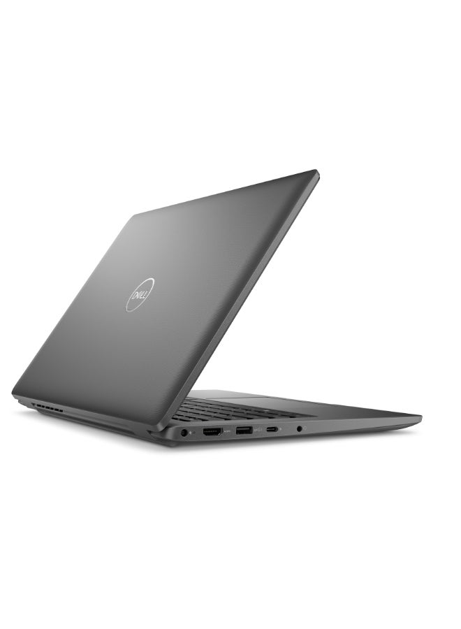 Latitude 3450 Laptop With 14 Inch Full HD (1920X1080) Display, Core Ultra 7-155U Processor/16GB RAM DDR5/512GB SSD/DOS(Without Windows)/ English/Arabic Black
