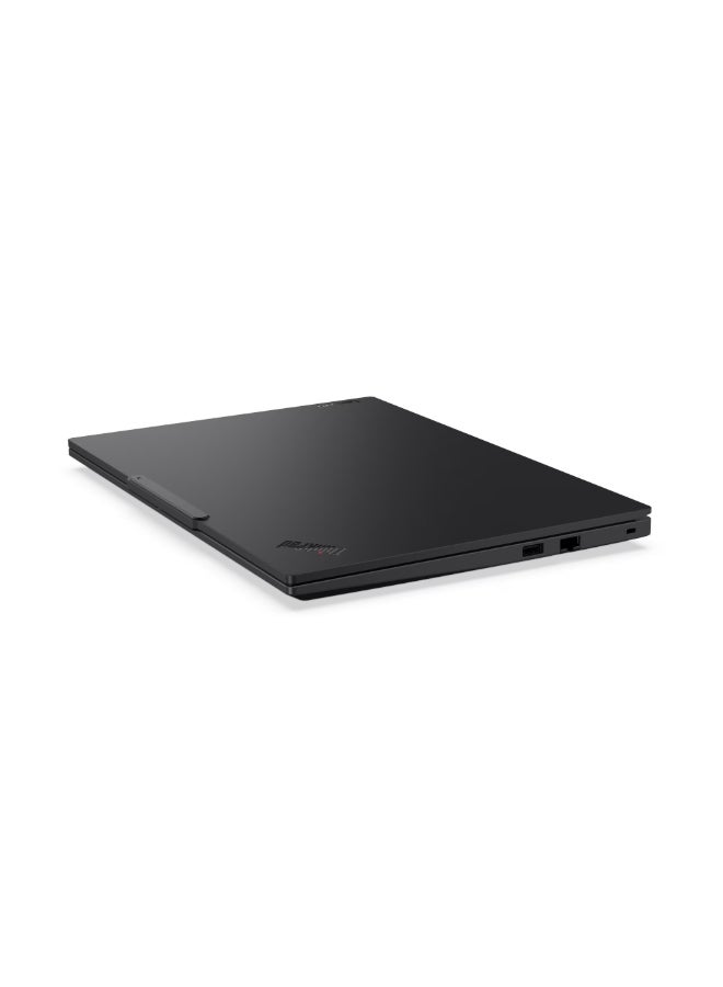 ThinkPad E16 Gen 3 Laptop With 16 Inch WUXGA (1920x1200) Display, Core Ultra 7- 255H Processor/16GB RAM DDR5/512GB SSD/Integrated Intel Arc 140T Graphics/DOS(Without Windows) English/Arabic Black
