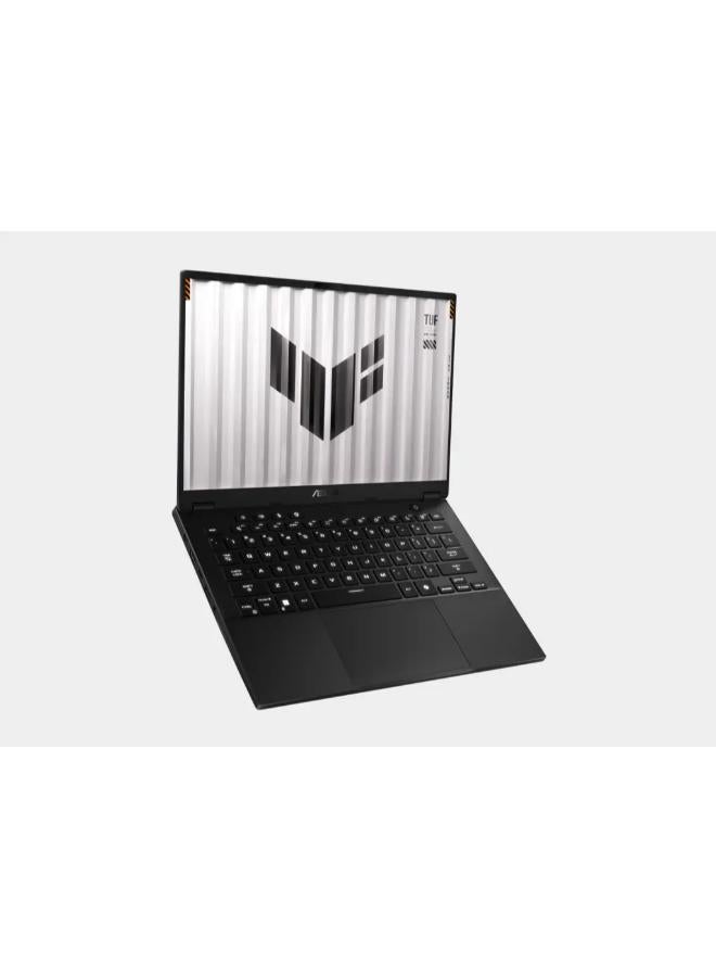 FA401KM-RG014W ASUS TUF Gaming A14 Laptop with 14.2 inch 2.5K / AMD Ryzen™ AI 7 350 / 16 GB RAM / 1 Tera SSD / NVIDIA® GeForce RTX™ 5060 Laptop GPU / English/ Win11/Jaeger Gray with TUF backpack English Jaeger Gray
