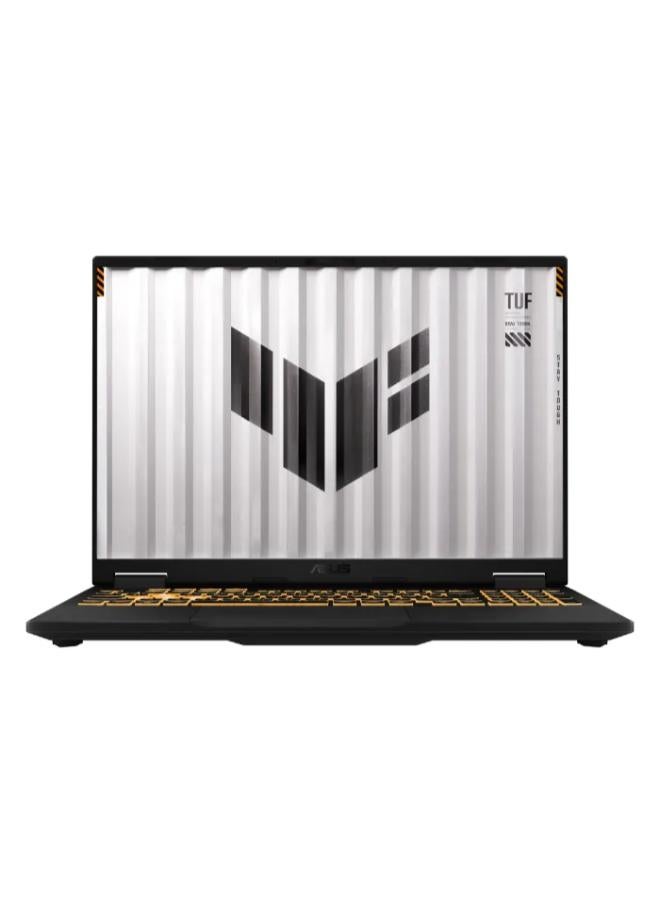 FX608JMR-RV017W ASUS TUF Gaming F16 Laptop with 16 inch FHD / i7 Processor 14650HX  / 16 GB RAM / 1 Tera SSD / NVIDIA® GeForce RTX™ 5060 Laptop GPU / English/ Win11/Jaeger Gray English Jaeger Gray