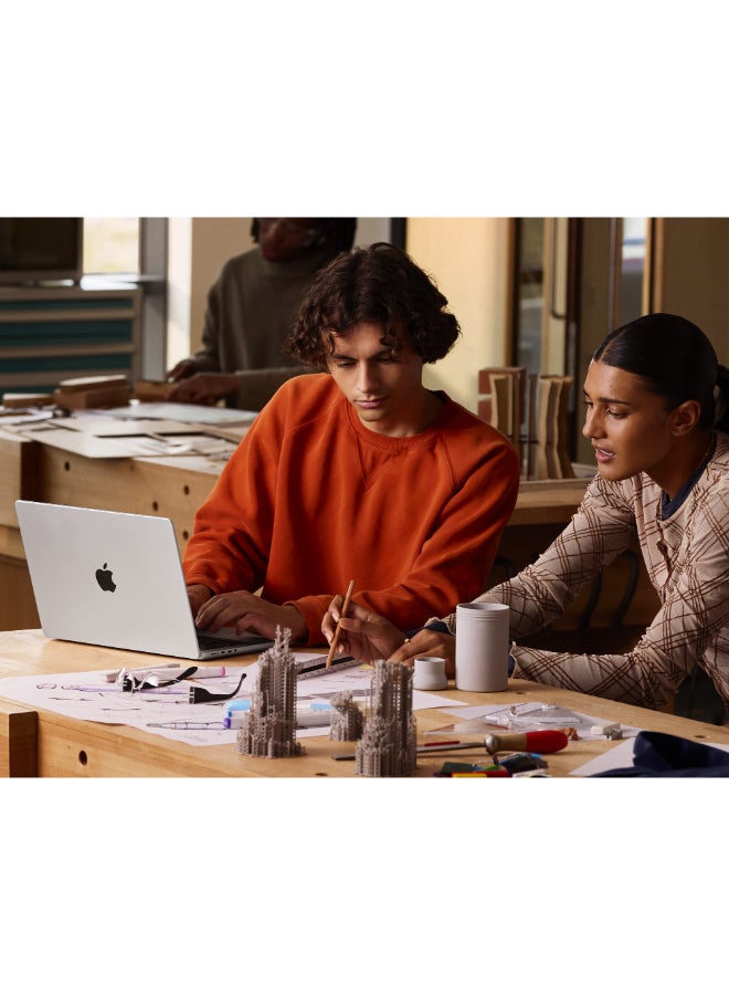MacBook Pro MDE64 | 14 Inch Display | Apple M5 Chip | 10-Core CPU And 10-Core GPU | 24GB RAM | 1TB SSD | macOS |International Version | English Silver