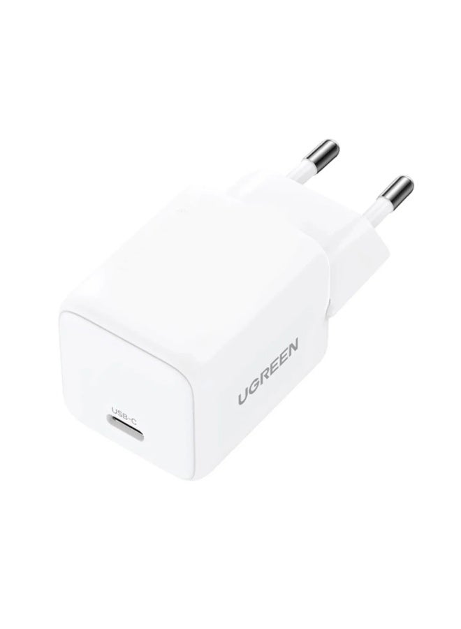 X512 20W GaN 1x USB-C Wall Charger white