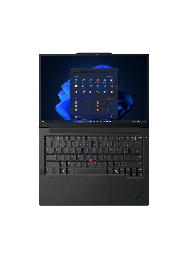 ThinkPad E14 Gen 7 Business Laptop With 14-Inch WUXGA Display,Core™ Ultra 7 255H Processor/16GB RAM/512GB SSD/Intel Arc Graphics/Windows 11 Pro English black