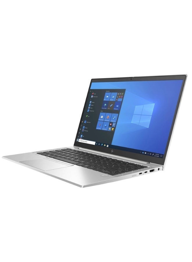 Renewed HP EliteBook 845 G8 Laptop, AMD Ryzen 5 Pro 5650U, 256GB SSD, 16GB RAM, AMD Radeon Graphics, 14 Inch Full HD IPS Display, Windows 10 Pro – English silver
