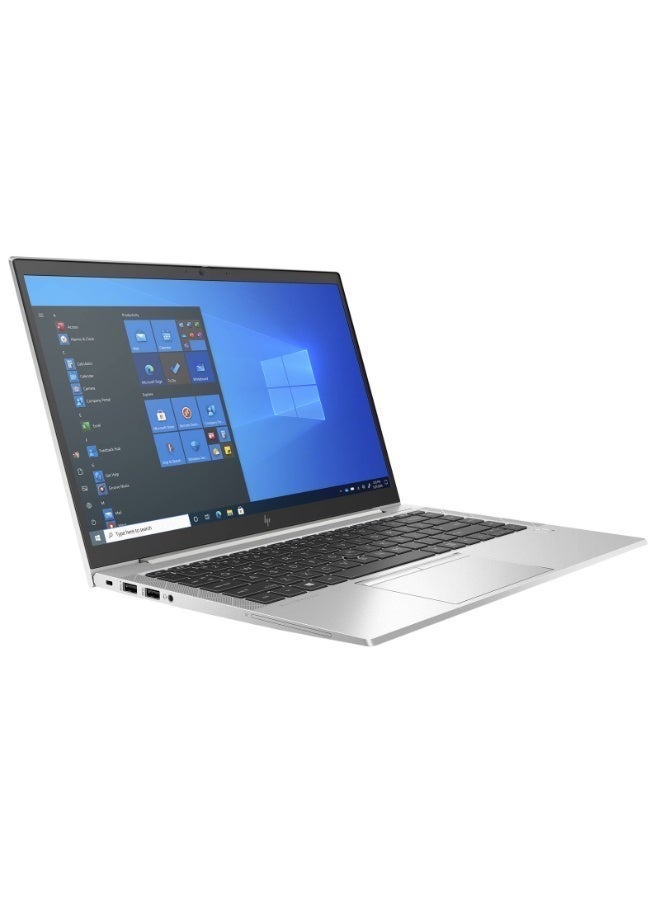 Renewed HP EliteBook 845 G8 Laptop, AMD Ryzen 5 Pro 5650U, 256GB SSD, 16GB RAM, AMD Radeon Graphics, 14 Inch Full HD IPS Display, Windows 10 Pro – English silver