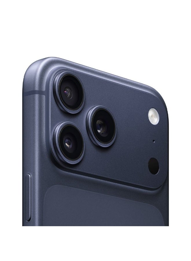 iPhone 17 Pro Max 256 GB Deep Blue 5G  (Nano Sim & E-Sim ) With FaceTime - Middle East Version