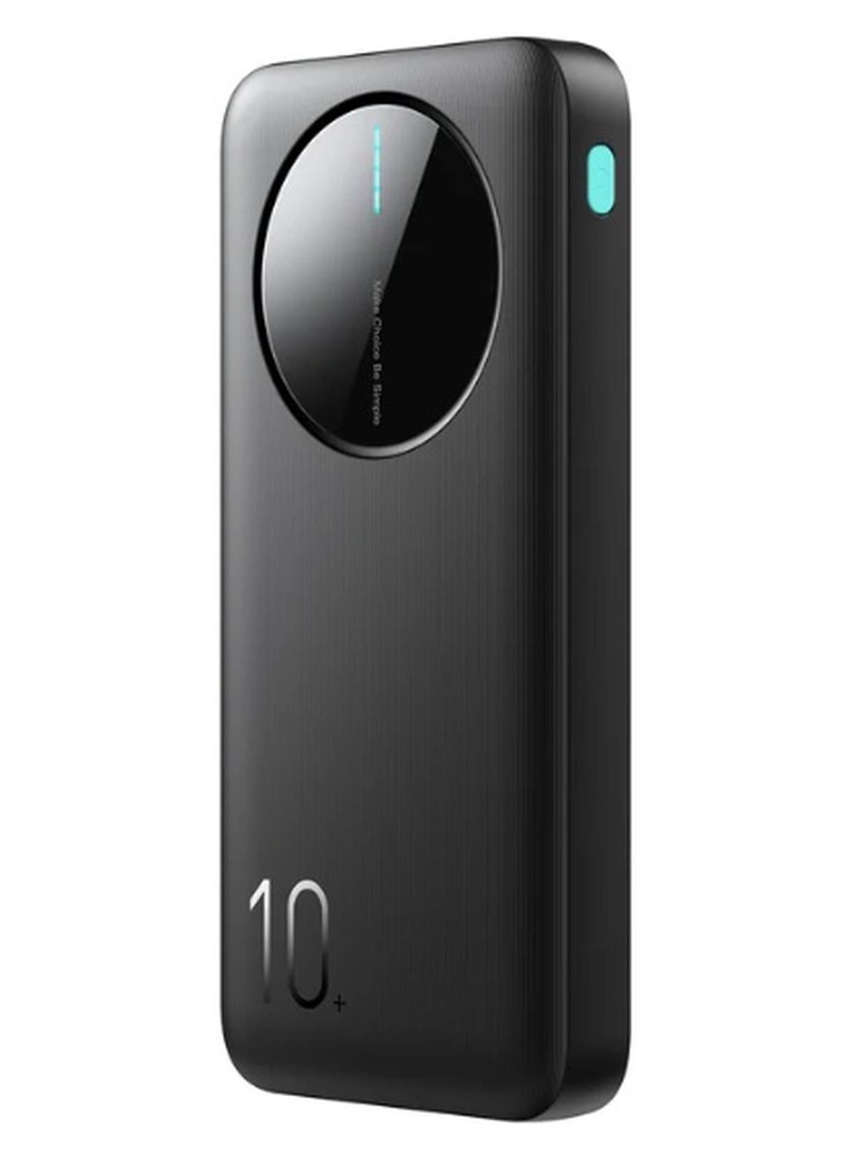10000 mAh JOYROOM JR-PBF12 2.4A LED Power Bank 22.5W Black